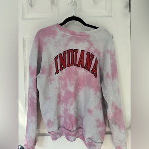 Tie Dye Vintage Indiana University Sweatshirt!!